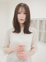 ニューヨークニューヨーク ピオレ姫路店(NYNY)&nbsp;ミディアムレイヤー×外ハネ