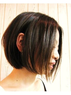 美容院 心花 トキメキ ナチュラルBOB