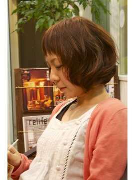 スナフ(snuf) シフォンカールボブ