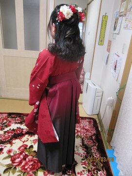 ヒロミライフ 昭和町店(Hiromi Life) 着付け（卒業式）