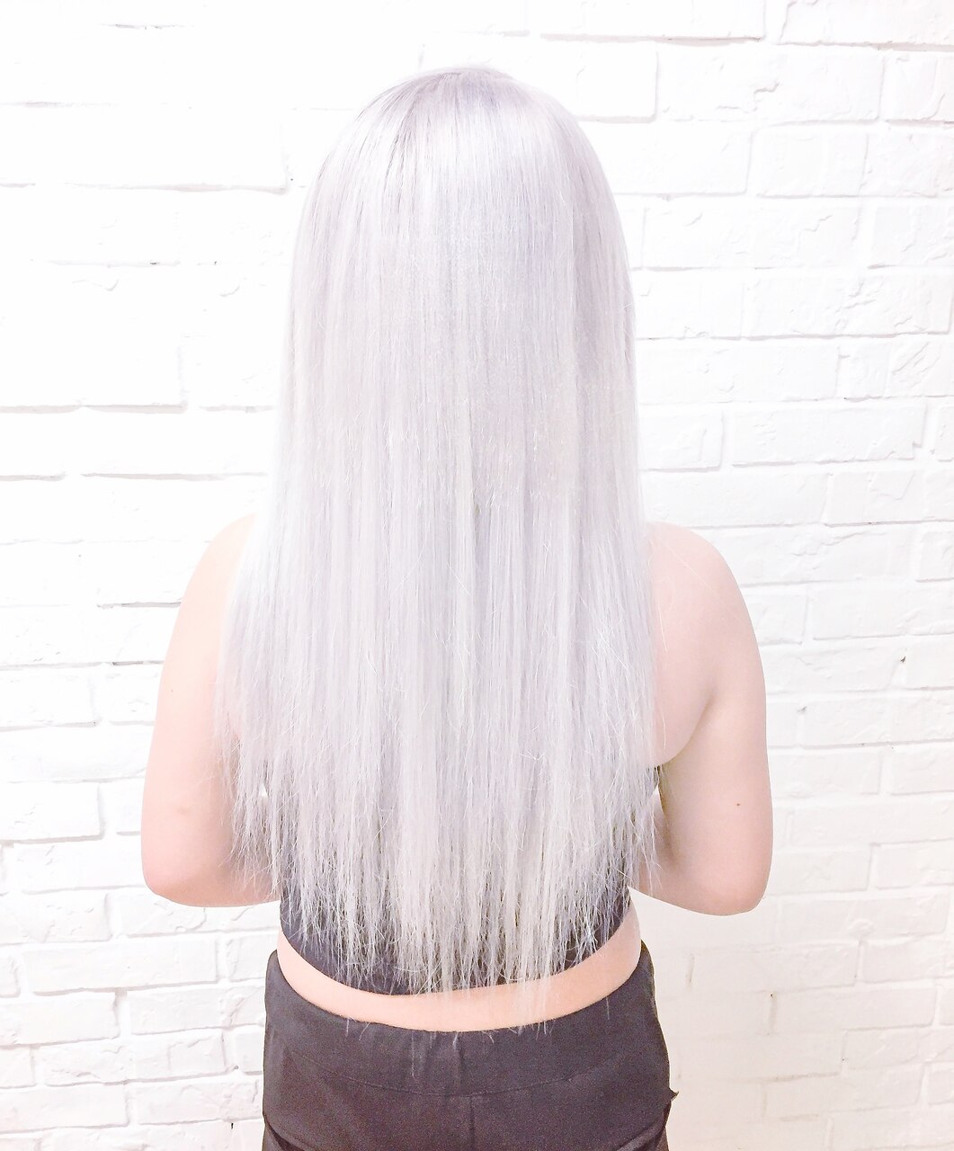 ホワイトカラー&エクステ：L006675119｜ヘアーエクステンド エフ
