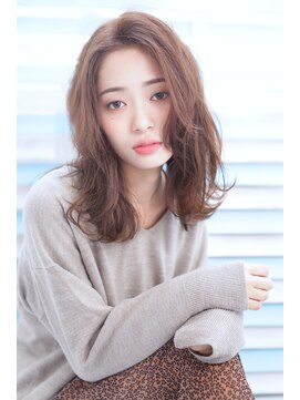 オウル(Owll) 【DISHEL】大人かわいい デジタルパーマふわミディ