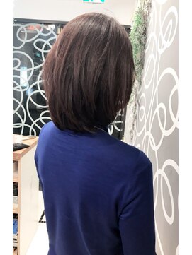 ミッシェル アフロート(michelle afloat) 20代30代40代小顔キレイフォルム内巻きレイヤーブラウンベージュ