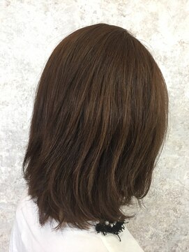 シュガービー(SUGAR-B) 【SUGAR-B 】 艶感ベージュラベンダー&レイヤーミディ