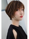 小顔カット＿エッジショート＿大人ショート＿新宿