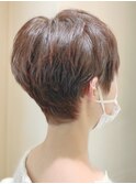 刈り上げ風ハンサムショート【RENJISHI 松岡】