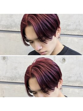 オーシャントーキョー ホワイト 原宿(OCEAN TOKYO WHITE) ダブルカラー センターパート