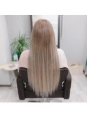 ミルクティーベージュ×ホワイトアッシュ