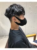 《長谷川》フェードソフトモヒカンソフトスパイラルパーマ