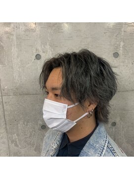 メルシー トータル ブランディング サロン(merci TOTAL BRANDING SALON) センターパートウルフ 横浜