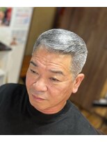 ピシャッとニ代目銀二郎 サイドバックアイパー【広島/理容室/バーバー/床屋】