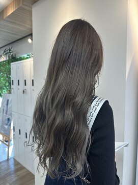 ヘアーザラブズラフズ オーガニカ 北九州(HAIR THE LOVES LAUGHS ORGANICA) グレージュカラー