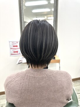 ラグゼ ヘア カミヤ luxe hair CAMIYA 掛川店 ハイライトショート
