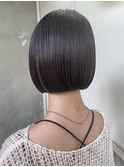 ◎ミニボブ縮毛矯正ショートボブストレートパーマ