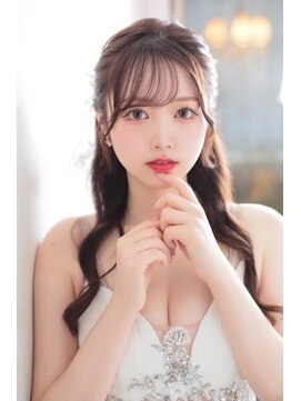 ヘアーメイクサロン リュクス(Hair make salon LUXE) ハーフアップ