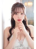 ハーフアップ