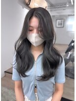 モアナ バイ ヘッドライト 沖縄南風原店(Moana by HEADLIGHT)&nbsp;Moana【南風原】#レイヤーカット#韓国レイヤー#アッシュ