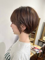 メグリ(MEGULI)&nbsp;小顔ショート 【相馬】　＃小顔補正立体カット＃仙台髪質改善