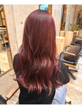 ヘアメイク ゼロ(0) チェリーレッド