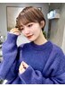 【9時～20時限定】似合わせカット+カラー+極潤TR(ショート/レイヤー)￥20900→
