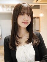 ガーランド (Garland) 大人かわいいくびレイヤー顔まわりレイヤーカットまろベージュ