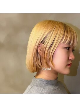 ヘアーメイク アンニコ(hair make an nico) 抜きっぱなしブロンド