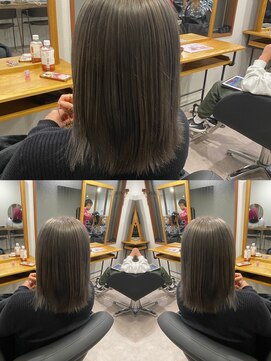 アフェクト 上大岡(affect) 上大岡東/上大岡/黒髪 ボブルフ ネビージュ 小顔 ワンレン