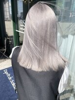 ソル(SOL)&nbsp;エフェクトブリーチで作る！ペールシルバー