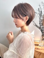 バンプ ギンザ(BUMP GINZA)&nbsp;30代、40代/丸みくびれショートボブ×白髪染めハイライト/大宮