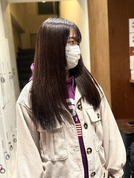 ヒカリス ヘアー 相川店(HIKARIS hair) こっくりブラウンカラー