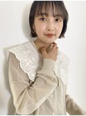 ナチュラル外ハネボブ《骨格補正小顔》関口春花