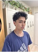 海外風スパイキーショート