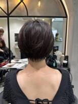 ロンドエニカ 大宮(Lond enika)&nbsp;ショート/ハイライトカラー/白髪/白髪ぼかし/くびれヘア/大宮