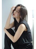 ルフュージュ バイ プロデュース 相模大野店(Refuge by Produce)&nbsp;暗髪/レイヤーカット/長めバング