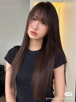 バンクスヘアー(BANK'S HAIR)&nbsp;ワンホン韓国風ぱつっとロングストレートケラチントリートメント