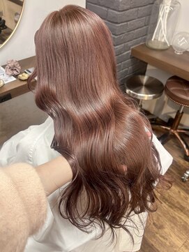 アンベリール 大名(Embellir) ブリーチ 縮毛矯正＊