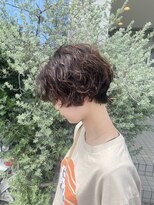 イースタイル 志都呂店(e-style com’s hair)&nbsp;ショートヘアパーマ#恒吉