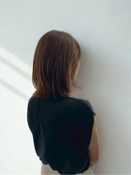 フェイス 石川町 (FACE) レイヤーカット×ベージュカラー