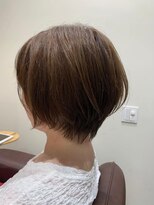 ハイレート ウニクス川越店(Hairate)&nbsp;【Hairate本川越】ひし形ショートスタイル×ナチュラルブラウン