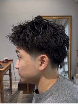 メゾンフォーメン 心斎橋店(Maison for men) スパイキーショート/ピンパーマ/メンズカット/メンズパーマ
