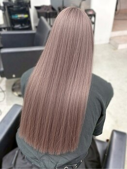 ジルバイジゼル(JILL by GiseL)の写真/カシミヤケラチン配合の髪質改善TRでツヤ髪に♪ダメージした髪も驚くほど柔らかくて滑らかな髪質へ【天神】