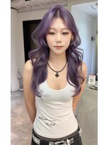 リンドトウキョウ ウメダ(LINDO TOKYO)&nbsp;梅田/茶屋町/ピンクラベンダー/レイヤーカット/韓国/ブリーチ