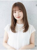 縮毛矯正/小顔/大人かわいい/酸性トリートメント/髪質改善