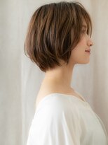 カバーヘアアンドスパ ブリス 浦和(COVER HAIR&SPA bliss) ミルクグレージュブリーチなしレイヤーショートボブX浦和30代