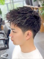 シープドッグ(SHEEP DOG)&nbsp;似合わせカット ソフトトツイスト　メンズパーマ　モテる束間