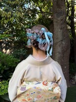 ポーズヘアー 大阪 福島(PAUSE HAIR)&nbsp;リボンアレンジ