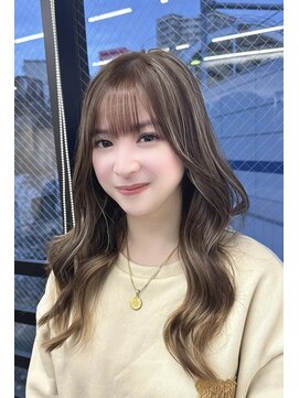 スターズ 船橋(STARS) ベージュハイライト/ハイライトカラー/レイヤーカット
