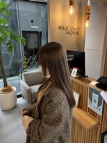 ヘアースパ ノッシュ 博多千代店(Hair Spa Nosh)&nbsp;Hair Spa Nosh 博多千代店/マロンベージュ/髪質改善