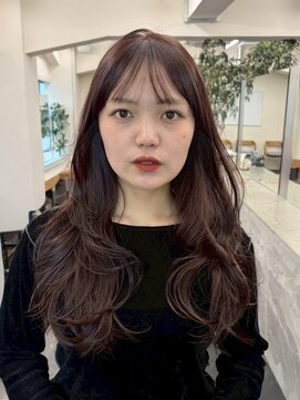 ガーランドギンザ(Garland Ginza) ロングレイヤー レイヤーカット 顔周りカット