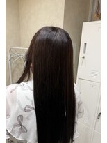 ユニック コウベ(unique KOBE)&nbsp;髪質改善カラー×髪質改善×艶髪×ラベンダーショコラ×暗髪